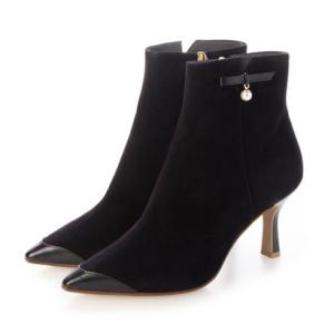 タラントン バイ ダイアナ TALANTON by DIANA ショートブーツ （黒スエード）