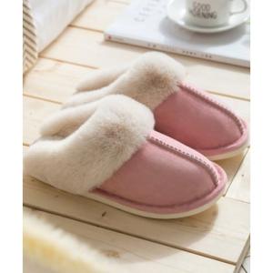 テディショップ Teddyshop シューズ 贅沢ふんわりファースリッパ （ピンク）