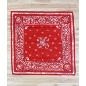 ザ・ノース・フェイス THE NORTH FACE TNF バンダナ ペイズリー コットン スカーフ...