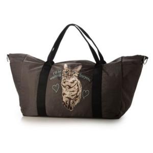 スリーフォータイム Three Four Time 機能性ポケット付きキャリーオンBAG? オリジナル （グレー）