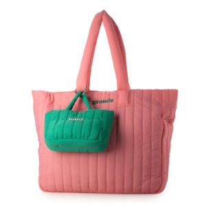 スリーフォータイム Three Four Time BIGキルト親子BAG （ピンク）