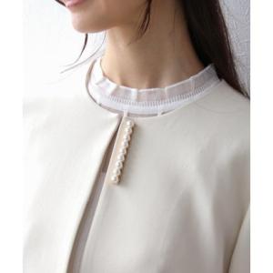 スリーフォータイム Three Four Time スリーフォータイム Three Four Time パールバーマグネットブローチ（ゴールド）