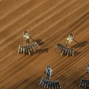 スリーフォータイム Three Four Time 【LIMITED NUMBER】Vintage Like バックキャッチメタルピアス （ゴールド）