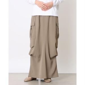 スリーフォータイム Three Four Time トラックスカート （カーキ）