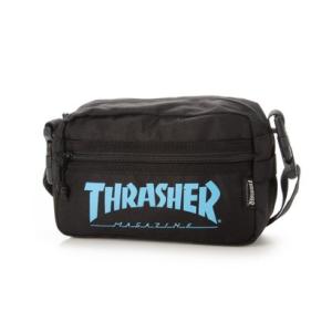 スラッシャー THRASHER THRASHER/スラッシャー ショルダーバッグ （ブラック×ブルー）