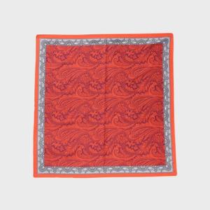 ザ ショップ ティーケー  (ウィメン) THE SHOP TK(Women) ペイズリー大判ストール （オレンジ(167)）