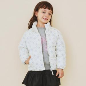 ザ ショップ ティーケー (キッズ) THE SHOP TK(Kids) 【110-160】スタンドネック中綿ブルゾン （アイボリー(104)）