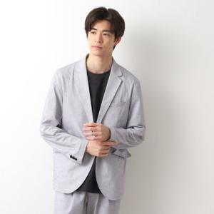 ザ ショップ ティーケー(メンズ) THE SHOP TK(Men) スマートムーブメッシュジャケット（バーズアイ） （グレー(012)）