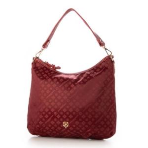 スリードッグナイトスコットランド THREE DOG NIGHT SCOTLAND モノグラムジャガード デイリーバケットバッグ （WINE）