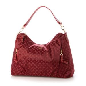 スリードッグナイトスコットランド THREE DOG NIGHT SCOTLAND モノグラムジャガード 2WAYショルダーバッグ （WINE）