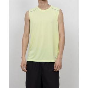 ティゴラ TIGORA メンズ 陸上/ランニング ランニング メンズノースリーブトップス TR-3R1005NS （イエロー）
