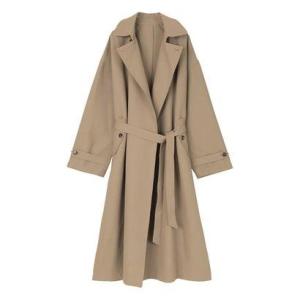 ティティベイト titivate ステンカラーワークオーバーコート （ベージュ）