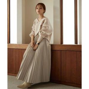 ティティベイト titivate クロスデザインニットレイヤードワンピース