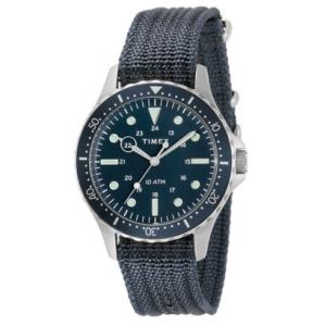 タイメックス TIMEX ネイビーXL メンズ 時計 TW2T75400 クォーツ ブルー ファブリック （ブルー）｜locondo-shopping