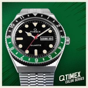 タイメックス TIMEX Q TIMEX メンズ 時計 TW2U60900 クォーツ ブラック ステ...