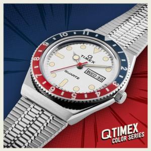 タイメックス TIMEX Q TIMEX メンズ 時計 TW2U61200 クォーツ ホワイト ステ...