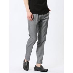 クロスストレッチ+クール トラウザーパンツ （グレー） メンズ パンツ ボトム ストレッチ カジュアル ビジネス 通勤 仕事