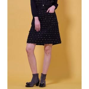 TOCCA FLOWER HIDE AND SEEK スカート （ブラック系）