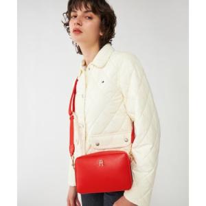 トミー ヒルフィガー TOMMY HILFIGER エッセンシャルクロスボディバッグ （レッド）｜locondo-shopping