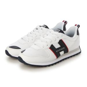 トミー ヒルフィガー TOMMY HILFIGER ローカット スニーカー JAXON JOGGER 2.0 （ホワイト）｜locondo-shopping