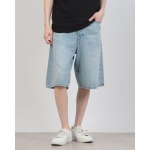 トミー ヒルフィガー TOMMY HILFIGER バギーデニムショートパンツ （インディゴ）