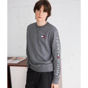 トミー ヒルフィガー TOMMY HILFIGER 【オンライン限定】フレンチテリー ロゴ ロングス...