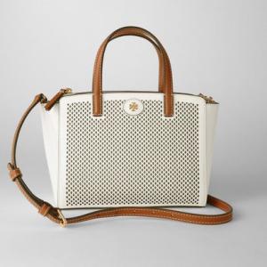 トリーバーチ TORY BURCH ショルダーバッグ エマーソン MINI TOP ZIP TOTE 175809 137 （ホワイト）