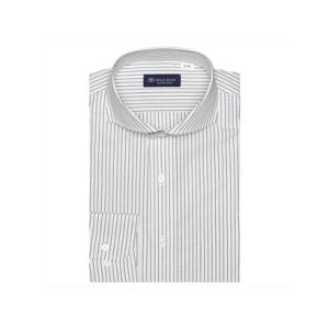 トーキョーシャツ TOKYO SHIRTS 形態安定 ホリゾンタルワイドカラー 長袖 ワイシャツ （グレー）の商品画像