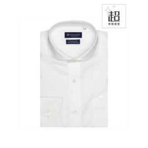 トーキョーシャツ TOKYO SHIRTS 【超形態安定】 ホリゾンタルワイドカラー 綿100% 長...