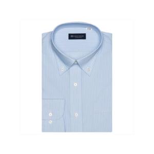 トーキョーシャツ TOKYO SHIRTS 形態安定 ボタンダウンカラー 長袖 ワイシャツ （ブルー）｜locondo-shopping