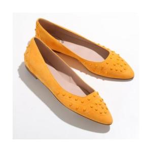 トッズ TOD'S TODS パンプス XXW19B0AB1ZHR0 スウェード （XXW19/G212/イエロー）