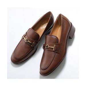 トッズ TOD'S TODS ローファー XXW28K0HP50NF5 レザー ダブルT （S607/ブラウン）