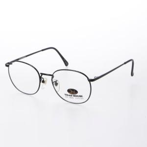 トラッドハウス TRAD HOUSE メガネ 眼鏡 アイウェア レディース メンズ （ブラック）