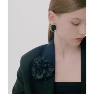 イリスフォーセブン IRIS47 mum corsage CS3 / フラワーコサージュ セレモニー オケージョン 日本製 （ブラック）