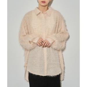 メゾンブリーズレヴール MAISON BREEZE reveur フェザーシアーシャツ trc （ア...