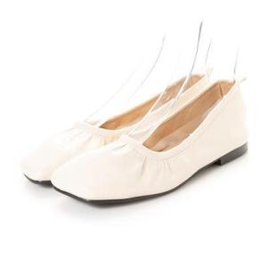 トゥクン tukn. ソフトギャザーパンプス