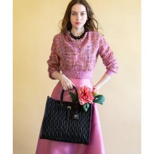 ユー U 【Lサイズ】Mou Juliangle【ムー ジュリアングル】トートバッグ/ショルダー付き（ブラック）