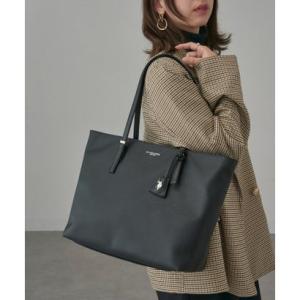 ユーエスポロアッスン U.S. POLO ASSN. キーリング付 クラシックトートバッグ （ブラック）
