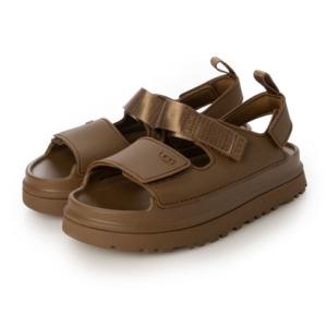 アグ UGG K GOLDENGLOW ジュニア レディース ストラップサンダル （BISON BROWN）