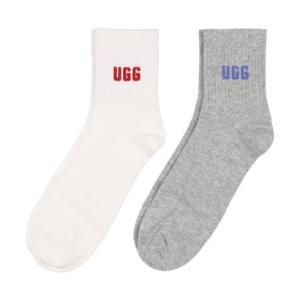 アグ UGG UGG-WQUINLINLOGOQUARTER2PACK【1171623-RSF】 （RSF）