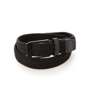 アンダーアーマー UNDER ARMOUR メンズ ゴルフ ベルト UA Braided Belt 1361569 （ブラック）｜locondo-shopping