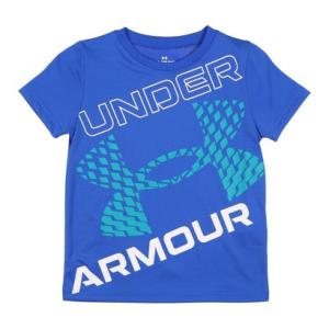 アンダーアーマー UNDER ARMOUR ジュニア 半袖機能Tシャツ UAテック スーパービッグロゴ ショートスリーブTシャツ 1384684 （T｜locondo-shopping