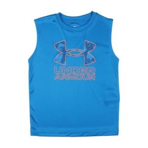 アンダーアーマー UNDER ARMOUR ジュニア ノースリーブ機能シャツ UAテック ハイブリッドプリントフィルタンク 1377845 （Phot｜locondo-shopping