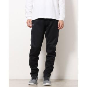 アンダーアーマー UNDER ARMOUR メンズ ウインドパンツ UA WINTER KNIT PANTS 2.0 1375517 （ブラック）｜locondo-shopping