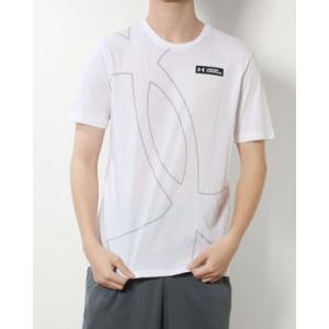 アンダーアーマー UNDER ARMOUR メンズ 半袖Tシャツ UA BIG LOGO SS 1378901 （White /  / Mod Gra｜locondo-shopping