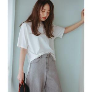 UNFILO 【接触冷感/ストレッチ】BEAUTY FORM フォルムTシャツ （ホワイト）