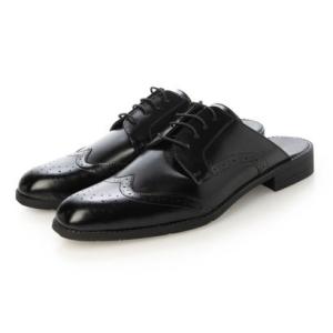 アンスノビッシュ UN SNOBBISH ビジネスサンダル （BLACK）