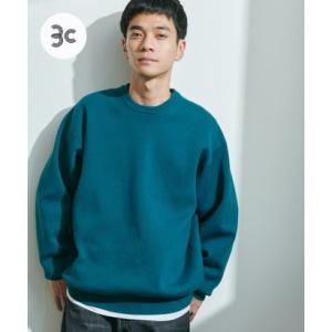 アーバンリサーチ ドアーズ URBAN RESEARCH DOORS 『UR TECH Renew Knit』クルーネックプルオーバー （グリーン）