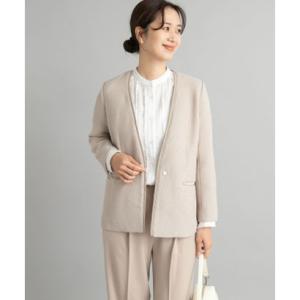 アーバンリサーチ ドアーズ URBAN RESEARCH DOORS ツィードVネックロングジャケッ...