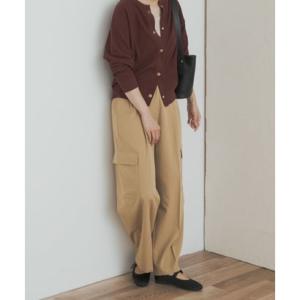 アーバンリサーチ ドアーズ URBAN RESEARCH DOORS センタープレスカーゴパンツ （ベージュ）